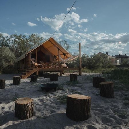 Hotel Glamping Mandra Zatoka Exteriér fotografie