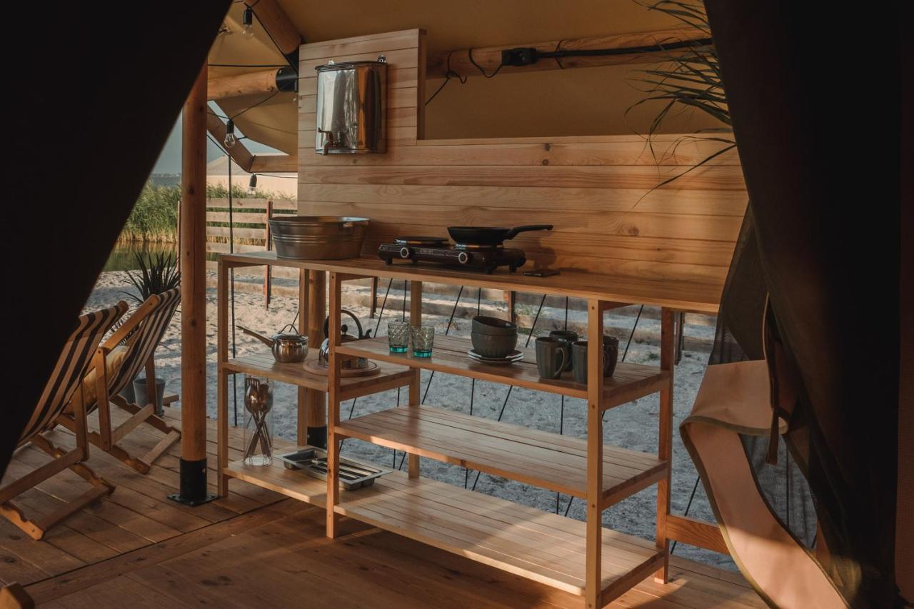 Hotel Glamping Mandra Zatoka Exteriér fotografie